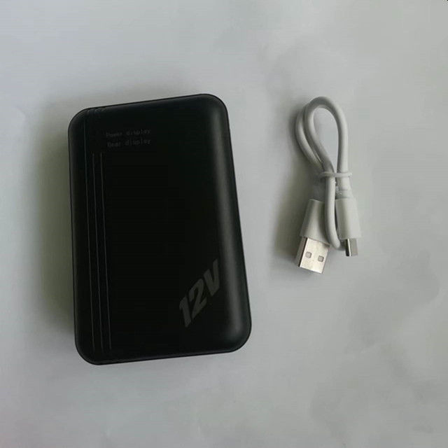 12V 10000mAh Fan Battery DC For Cooling Jacket Fan USB For Mobile Phone