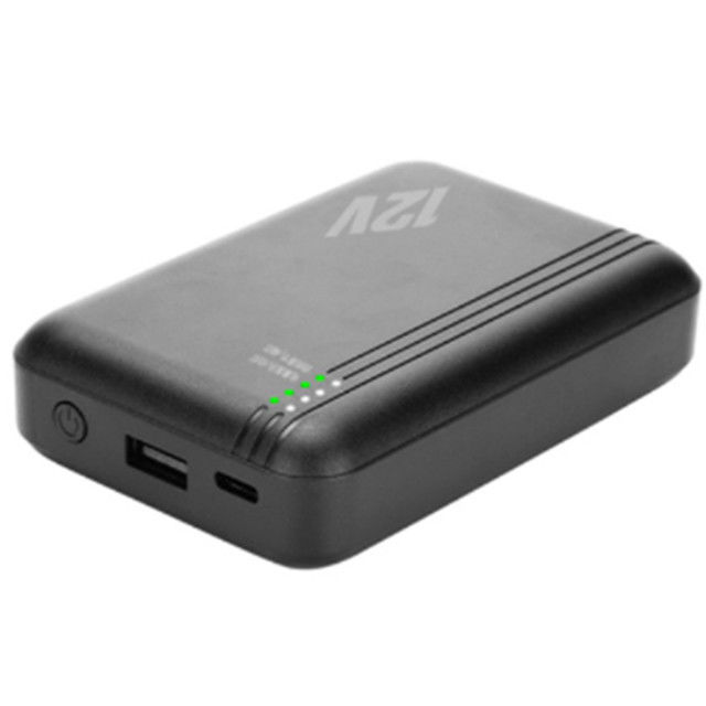 12V 10000mAh Fan Battery DC For Cooling Jacket Fan USB For Mobile Phone
