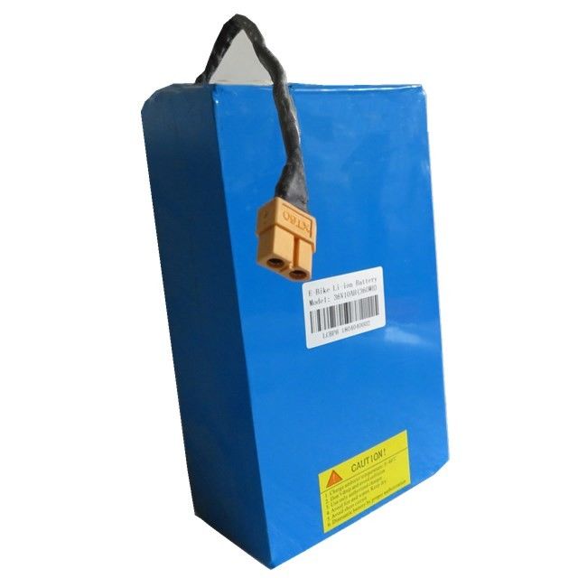 Customized 36 Volt Lithium Batteries Pack 10ah 36v 10s4p MSDS UN38.3 For Ebike