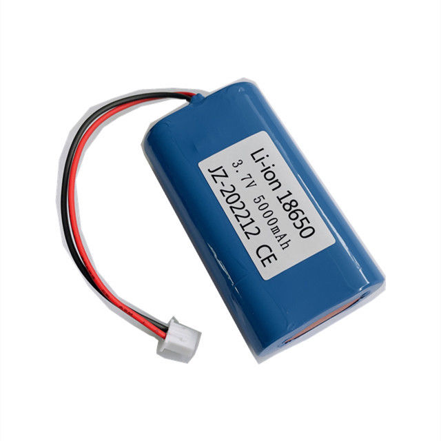 Custom 18650 Li Ion Battery 2200mah Cell 2S1P Pack Icr18650 7.4v For Camera