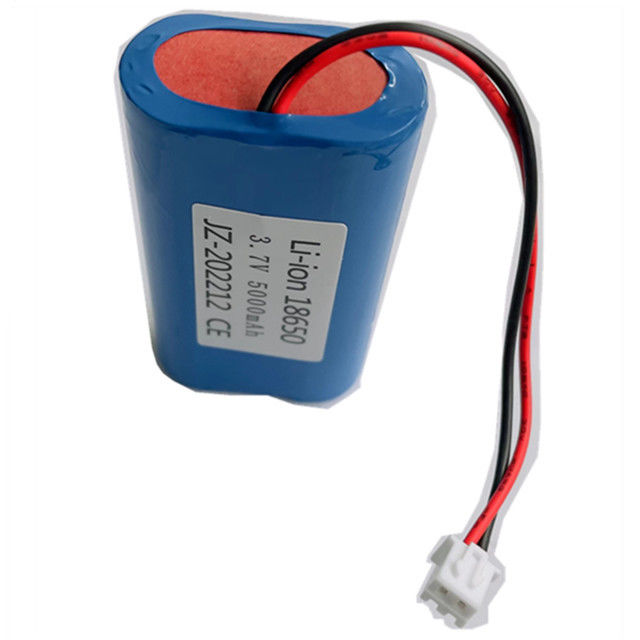 Custom 18650 Li Ion Battery 2200mah Cell 2S1P Pack Icr18650 7.4v For Camera