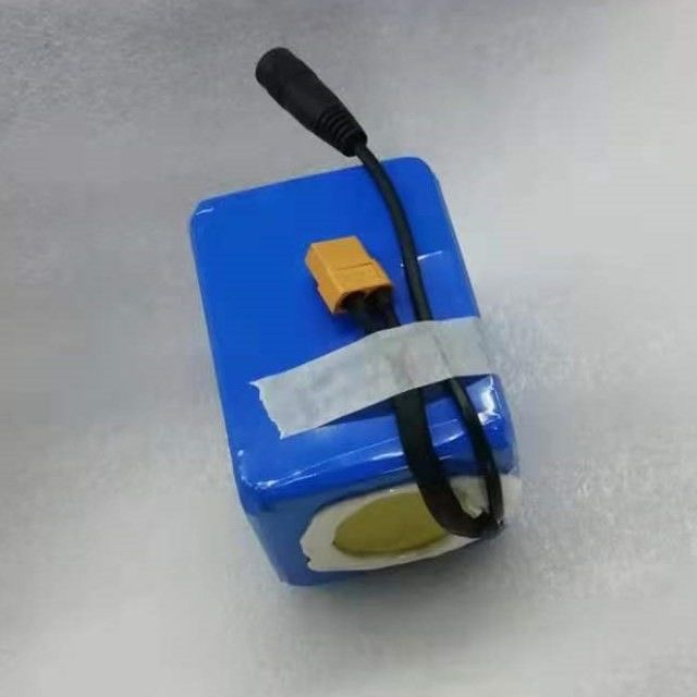 12 Volt 10ah lithium Battery Pack 18650 3cells in series with XT60 discharging plug