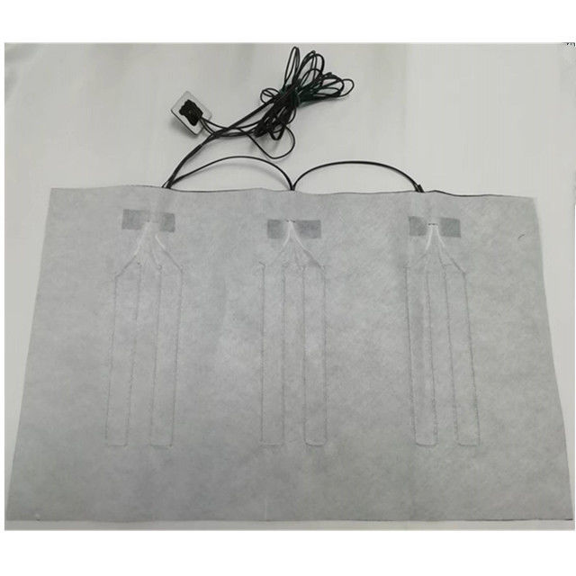 24K Carbon Fiber Clothes Heating Pads Cushion Chair Heating Pad Micro USB Plug