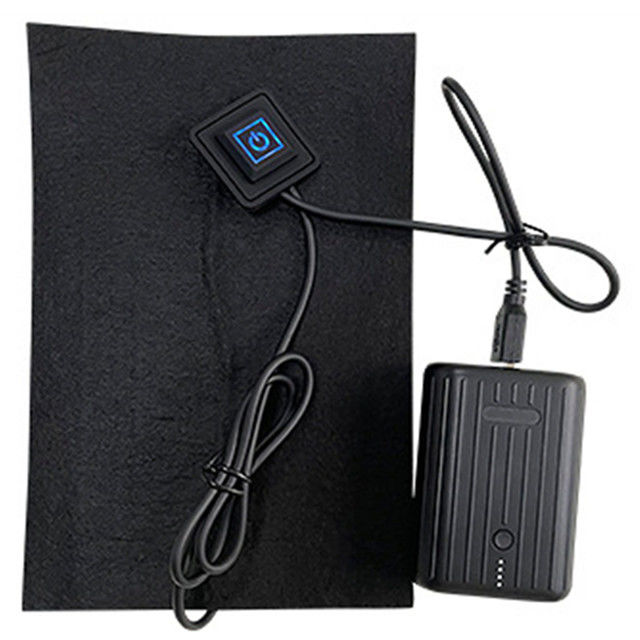 Flexible 5v Battery Operated Heating Pad 14x21cm With Switch