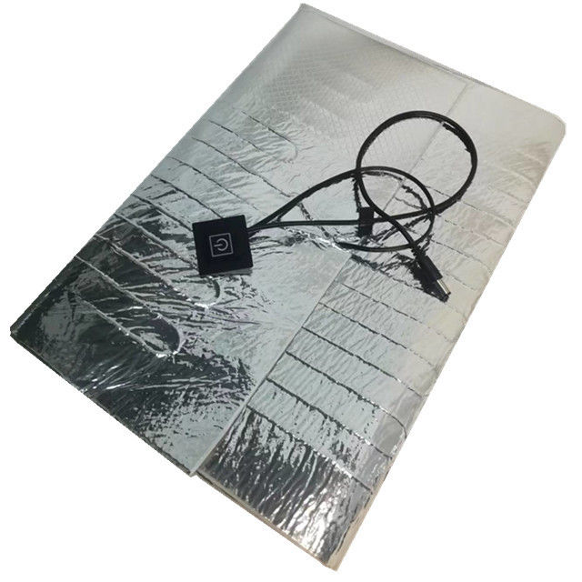 12V Aluminum Foil Heating Pad Size 25x25cm 30x30cm 35x35cm For Food Delivery