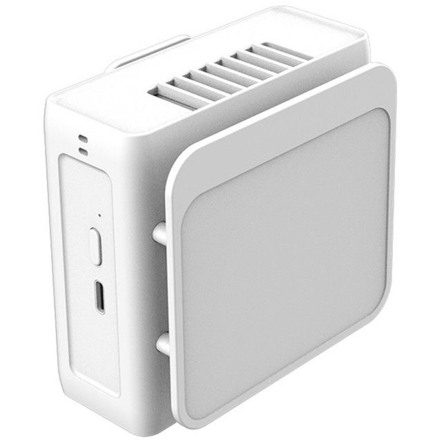 Type C Charging Portable Waist Fan 3 Wind Speed Built In 5000mah Battery