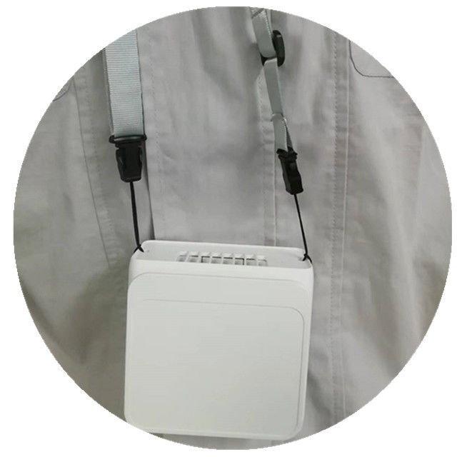 Outdoor Bladeless Portable Waist Fan Mini Rechargeable Hanging Air Cooler Fan