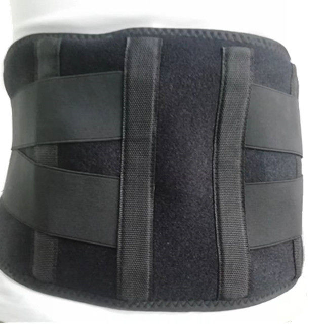 Carbon fiber Heated Lumbar Belt Back Support 3 Shift Adjustable
