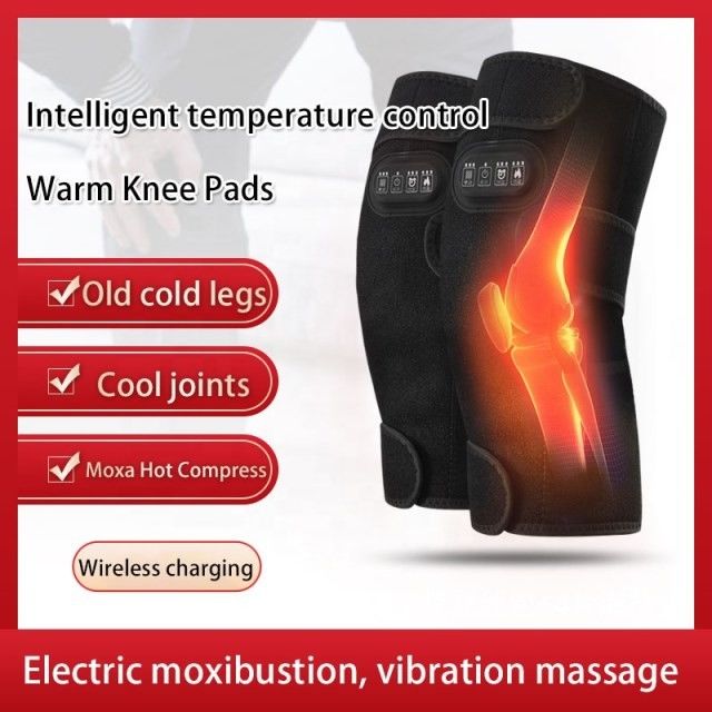 4 buttons Heating Waist Belt Smart Magnetic Therapy Knee Hot Belt