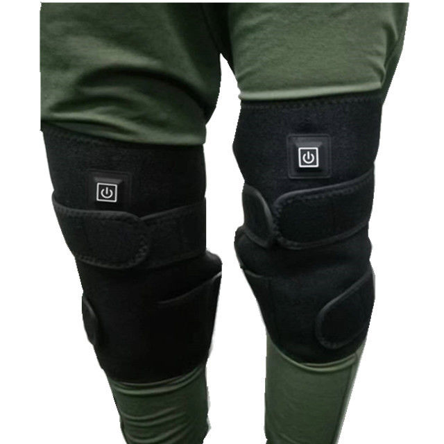 100 Polyester Heated Knee Pad Wrap 3 level temperature adjustable