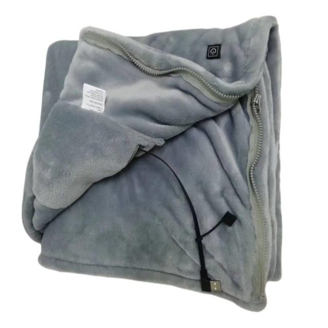 Light Weight Usb Heated Blanket 10W 5V safe Flannel 0.94kg