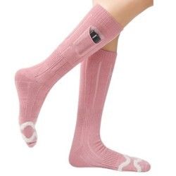 High Ankle Rechargeable Heated Socks Casual woven Weaving