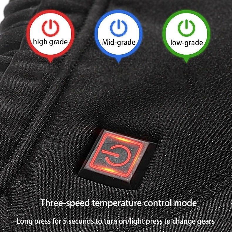 100% Cotton Rechargeable Heated Vest Pants Multifunctional  Elastic Waist