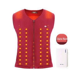Intelligent Control Electric Heated Vest Polyester Smart Casual