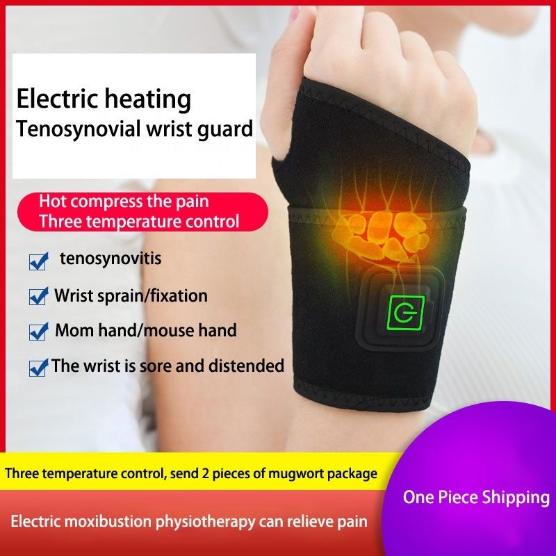 USB 5V Rechargeable Heated Vest Heated Wrist Support 100% Polyester