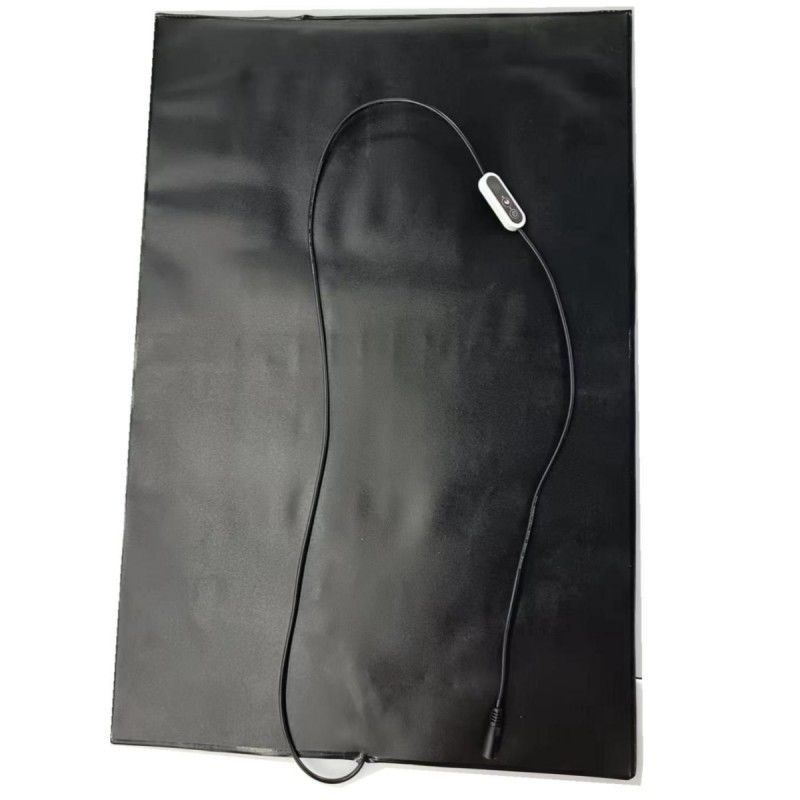 PVC Pet Heat Mat 12V Heating Pad 60x40cm With Temperature Controller For Dog Cat