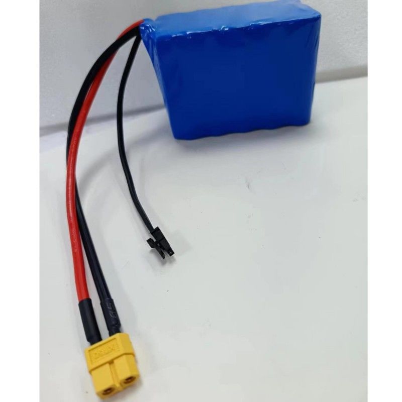 3S5P 18650 Battery Pack 11.1V 16Ah With Charging Connector MX3.0 Discharging XT60 Female Plug