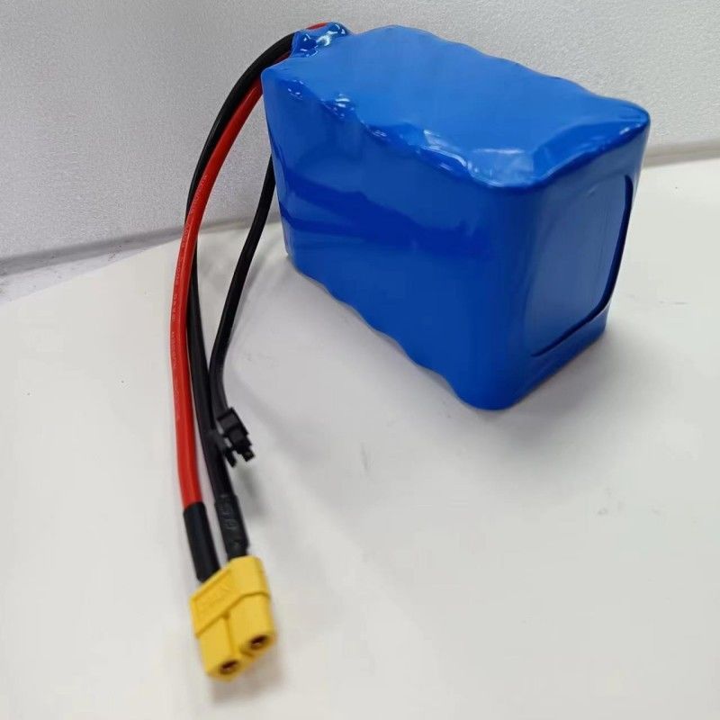 3S5P 18650 Battery Pack 11.1V 16Ah With Charging Connector MX3.0 Discharging XT60 Female Plug