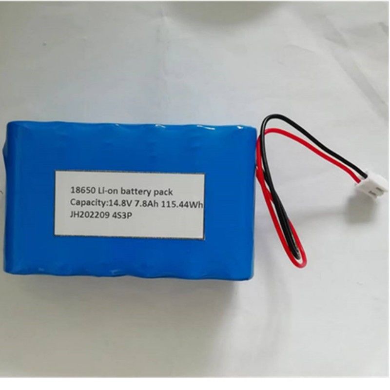 18650 Battery Pack 4s3p 14.8V 7.8Ah Battery With 2-Pin Contact For LED Lights