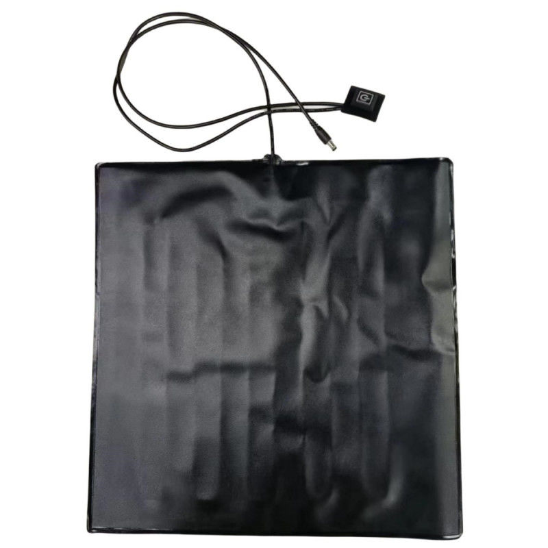 PVC Custom Heating Pads 12 Volt Size 35 X 35cm For Pizza Food Delivery Bag