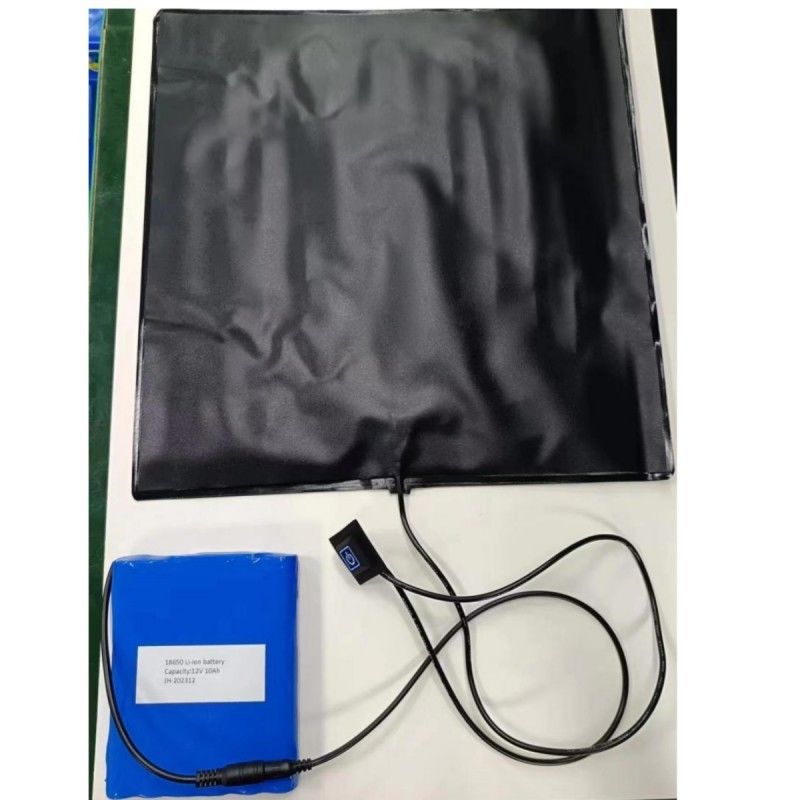 Hot Food Delivery PVC Heating Pad 12V 10Ah Battery Powered Heating Pads Size 30x30cm