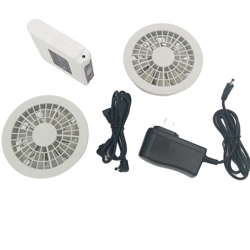 PSE Fan Battery Set 7.4V 5200mAh Jacket Cooling Fan Set 4 Level Wind Speed