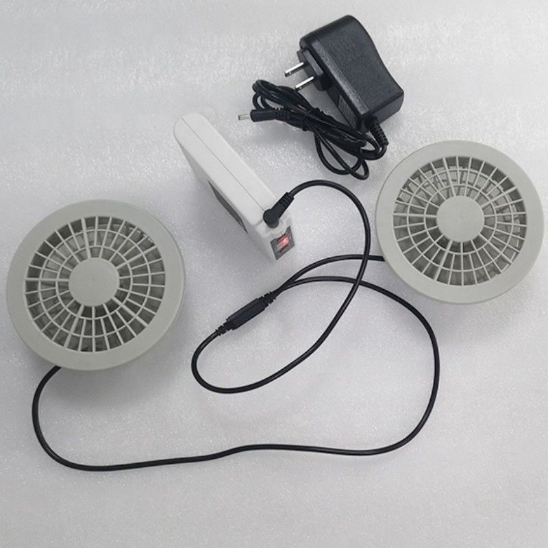 PSE Fan Battery Set 7.4V 5200mAh Jacket Cooling Fan Set 4 Level Wind Speed