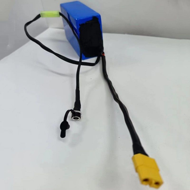 Customized 18650 Battery Pack 36V 2600mAh 10 Cells With Small Tamiya Transfer Plug To Charge