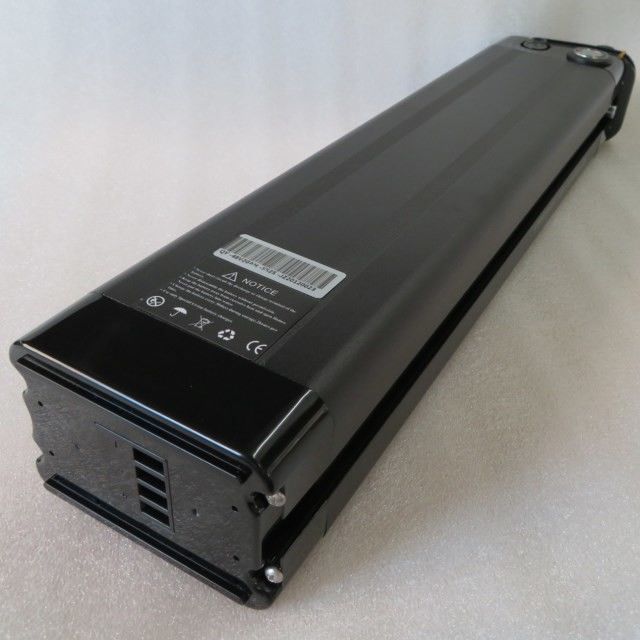 48V 20Ah Silver Fish Style Ebike Battery Pack with 13S8P 104pcs Cells 515mm Length