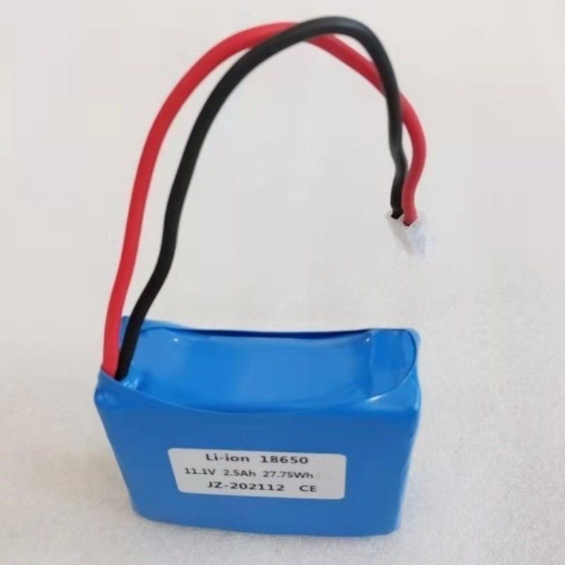 High Disharge Battery Pack 3S1P 18650 2500mAh 8C 11.1V Batteries For Medical Device