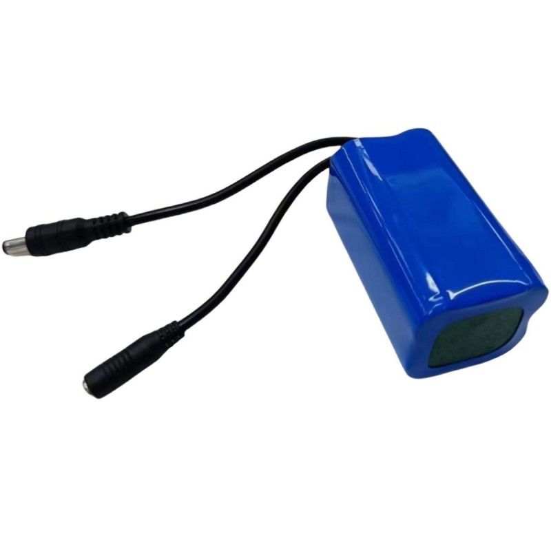 LED Strip Light Battery 7.4V Max Capacity For 4cells 18650 Battery With DC Plug