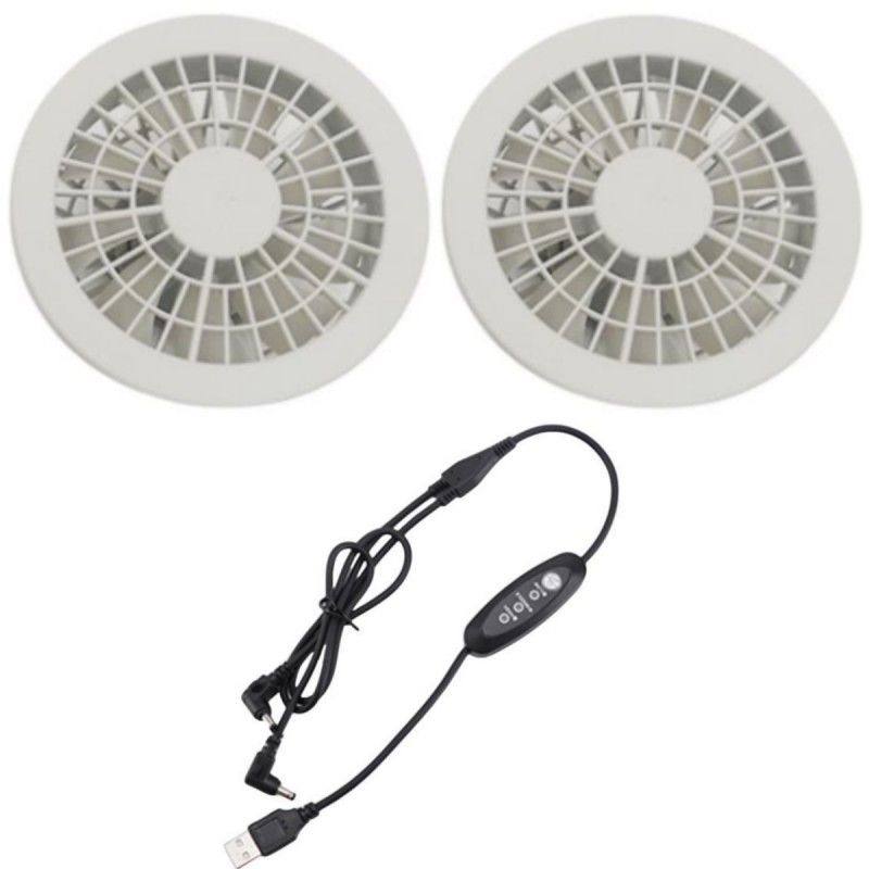 Three Level Speed Jacket Cooling Fan 2piece Fan For Summer Working Men Suits
