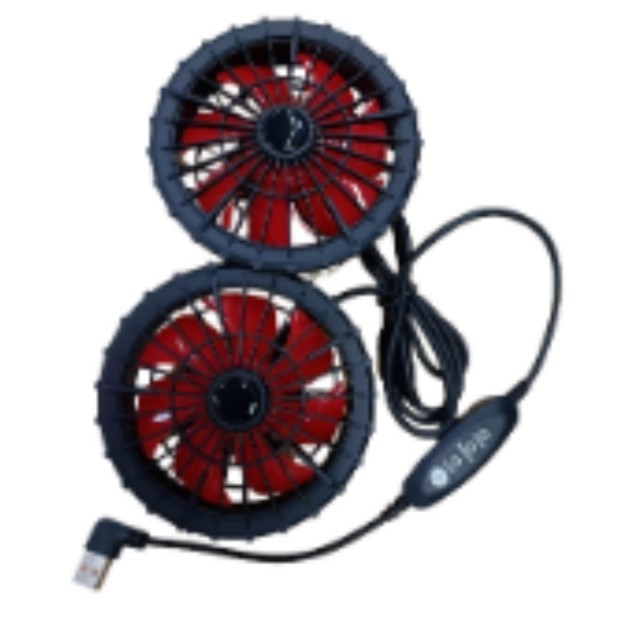 Jacket Cooling Fan 12V Fan USB Control Wind Speed 12V High 9V Medium 5V Low