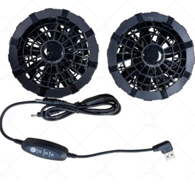 HADYFAN Jacket Cooling Fan With Japanese Brand Brush Motor Standard Outer Diameter 105mm