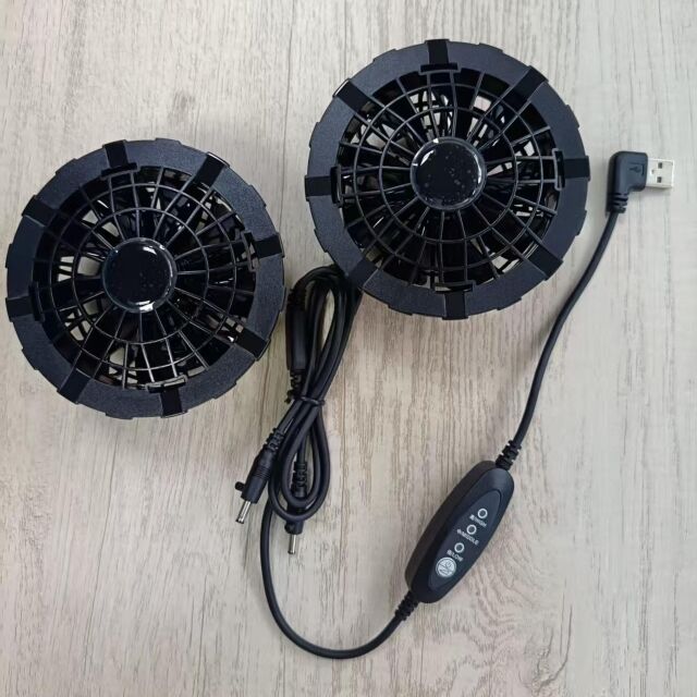 HADYFAN Jacket Cooling Fan With Japanese Brand Brush Motor Standard Outer Diameter 105mm