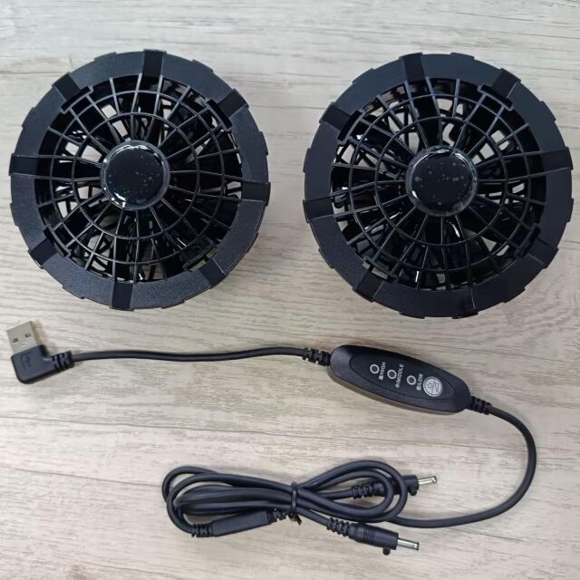 HADYFAN Jacket Cooling Fan With Japanese Brand Brush Motor Standard Outer Diameter 105mm