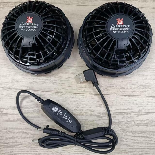 HADYFAN Jacket Cooling Fan With Japanese Brand Brush Motor Standard Outer Diameter 105mm