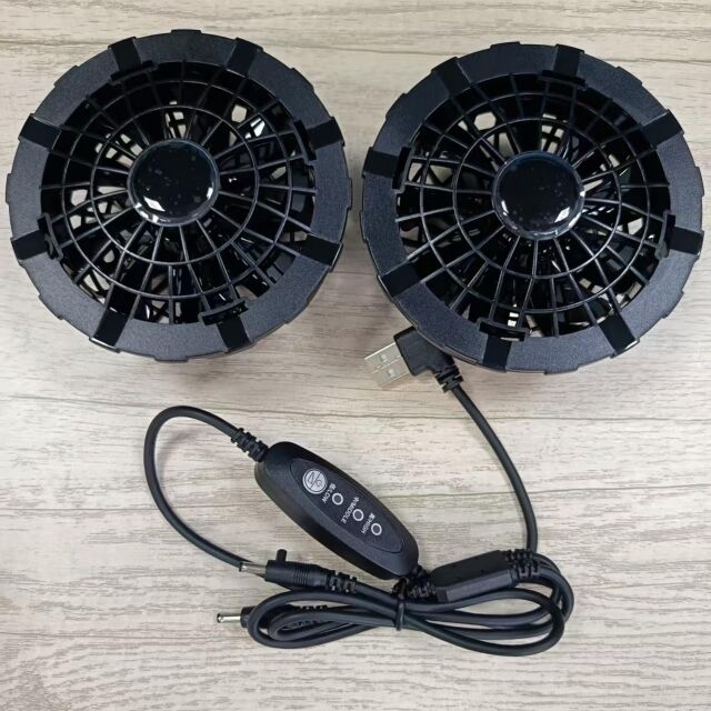 HADYFAN Jacket Cooling Fan With Japanese Brand Brush Motor Standard Outer Diameter 105mm