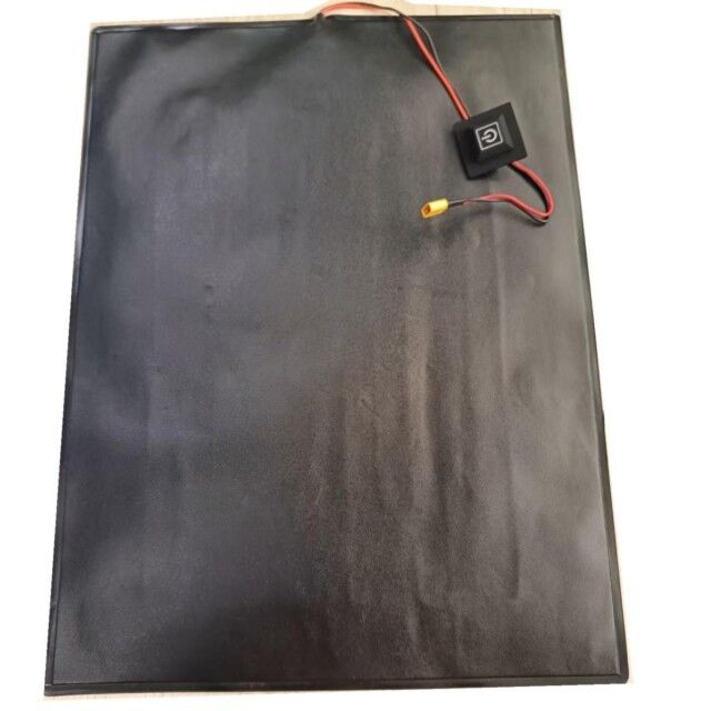Custom Heating Pad PVC 30x40cm 24v with XT30 Male Plug For Battery Working Under Ice Cold Enviroment