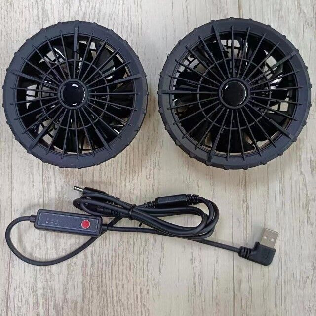 Summer Cooling Outerwear Fan with 3 level speed for Jacket Cooling Fan Super Thin 34mm